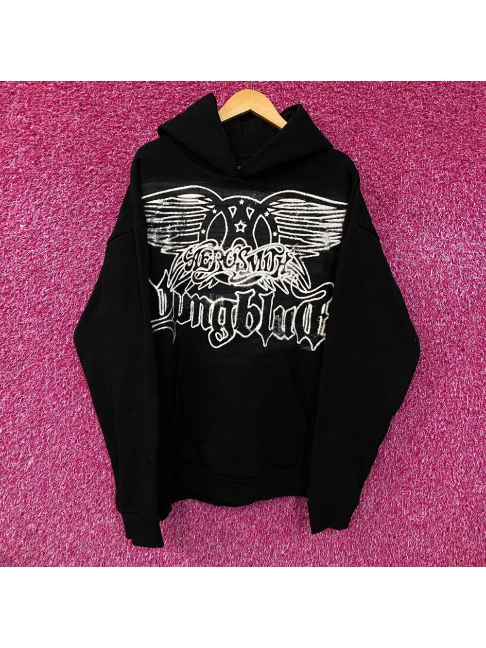 Aerosmith & YUNGBLUD "One More Time" My Only Angel Hoodie XL
